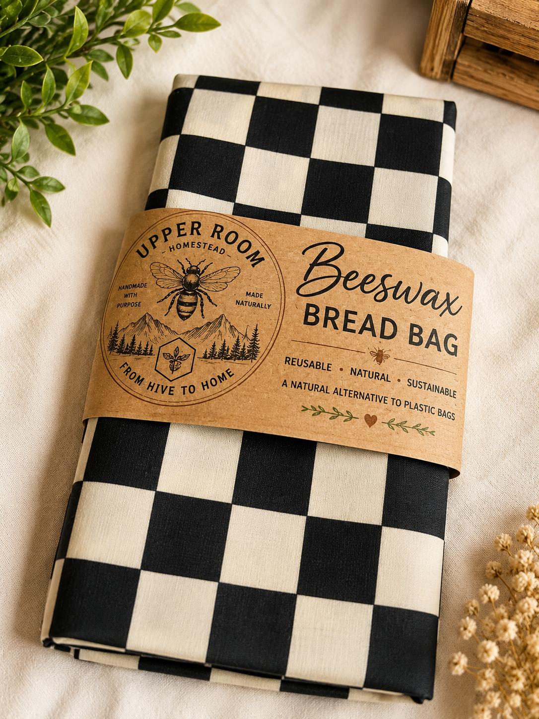 Beeswax Bread Bag