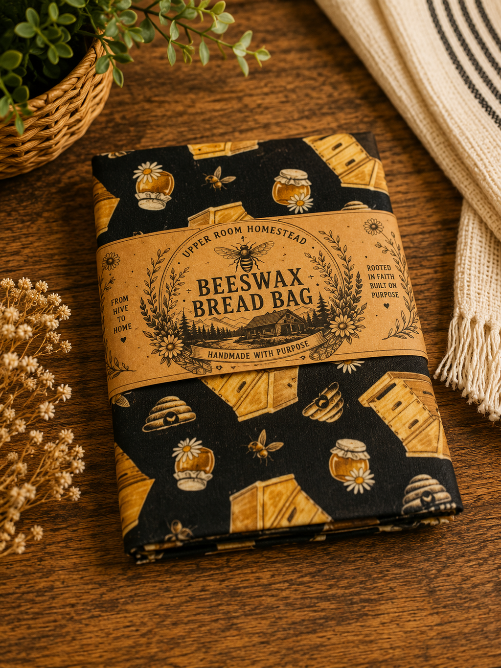 Beeswax Bread Bag