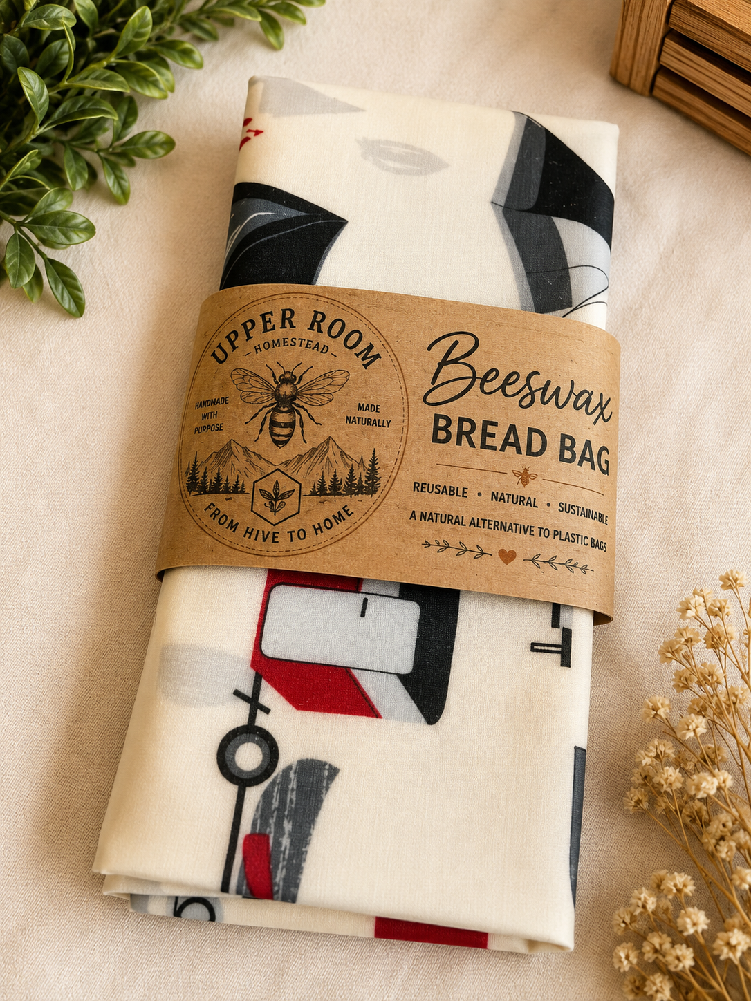 Beeswax Bread Bag