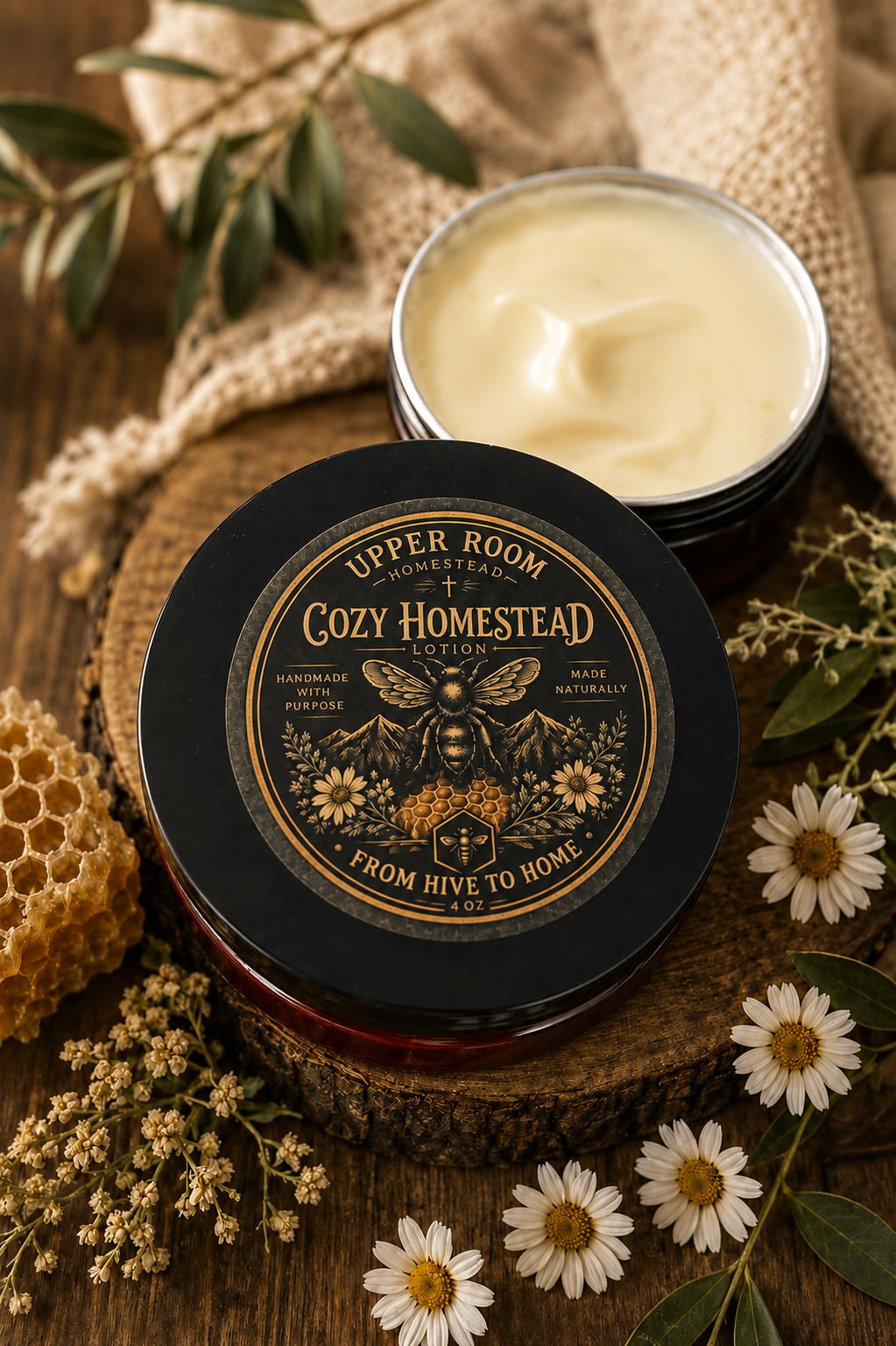 Cozy Homestead Beef Tallow Lotion