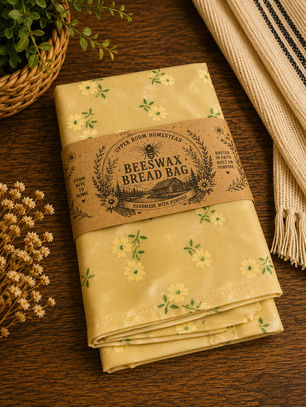 Beeswax Bread Bag