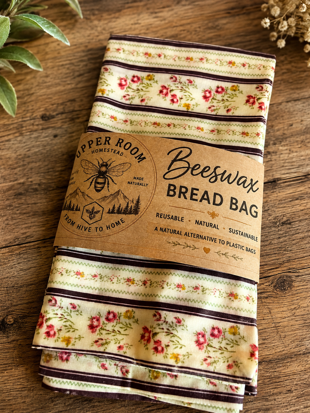 Beeswax Bread Bag