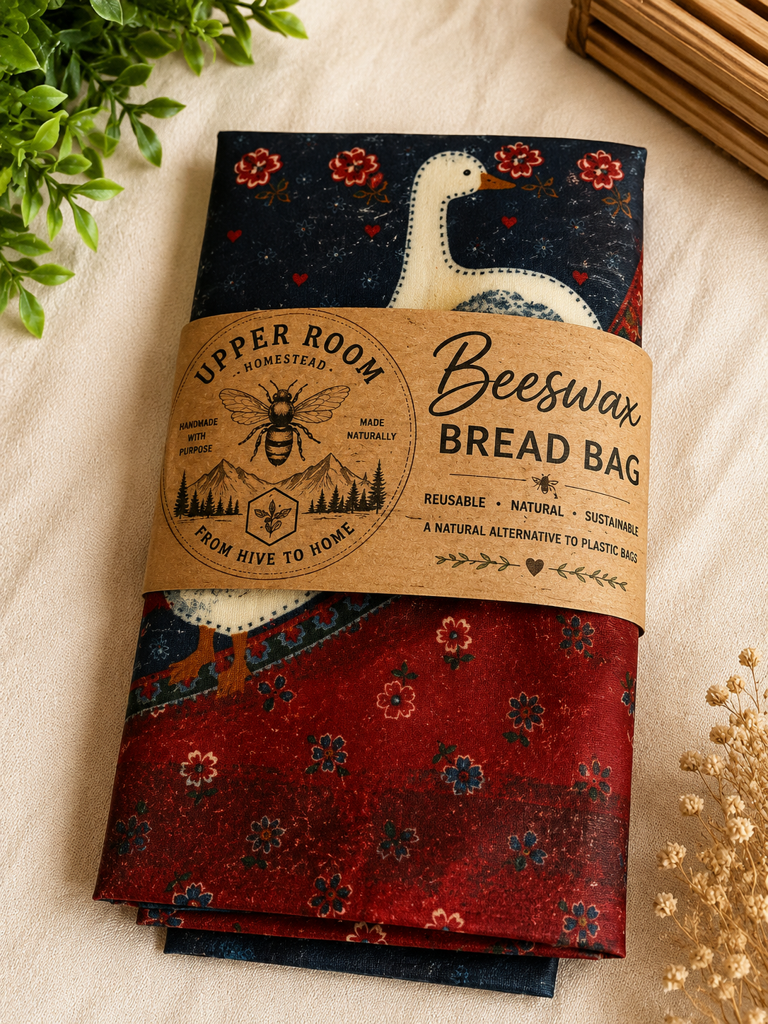 Beeswax Bread Bag