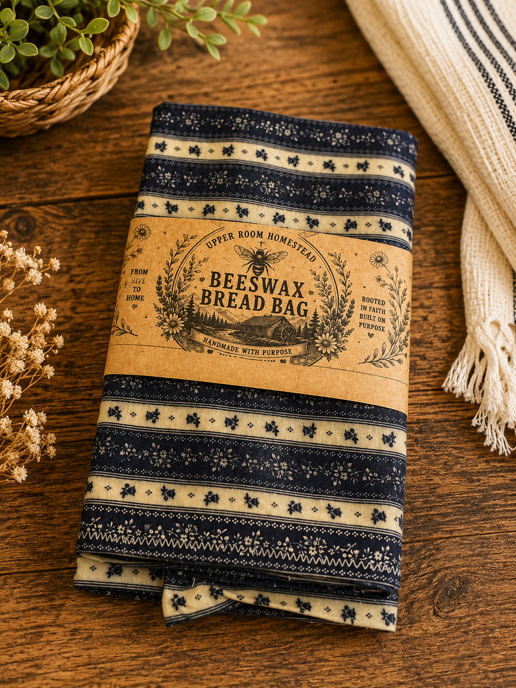 Beeswax Bread Bag