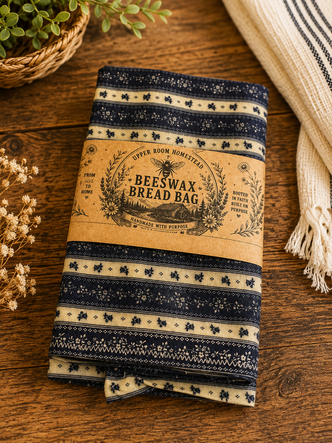 Beeswax Bread Bag
