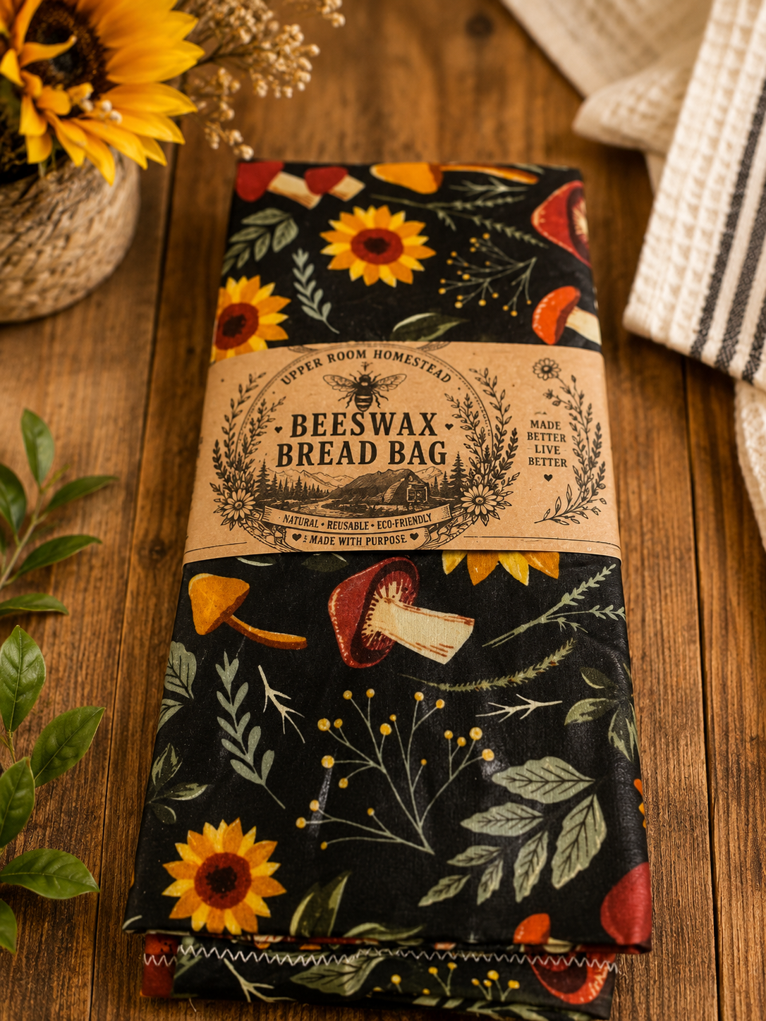 Beeswax Bread Bag