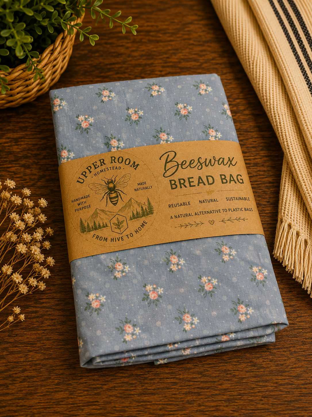 Beeswax Bread Bag