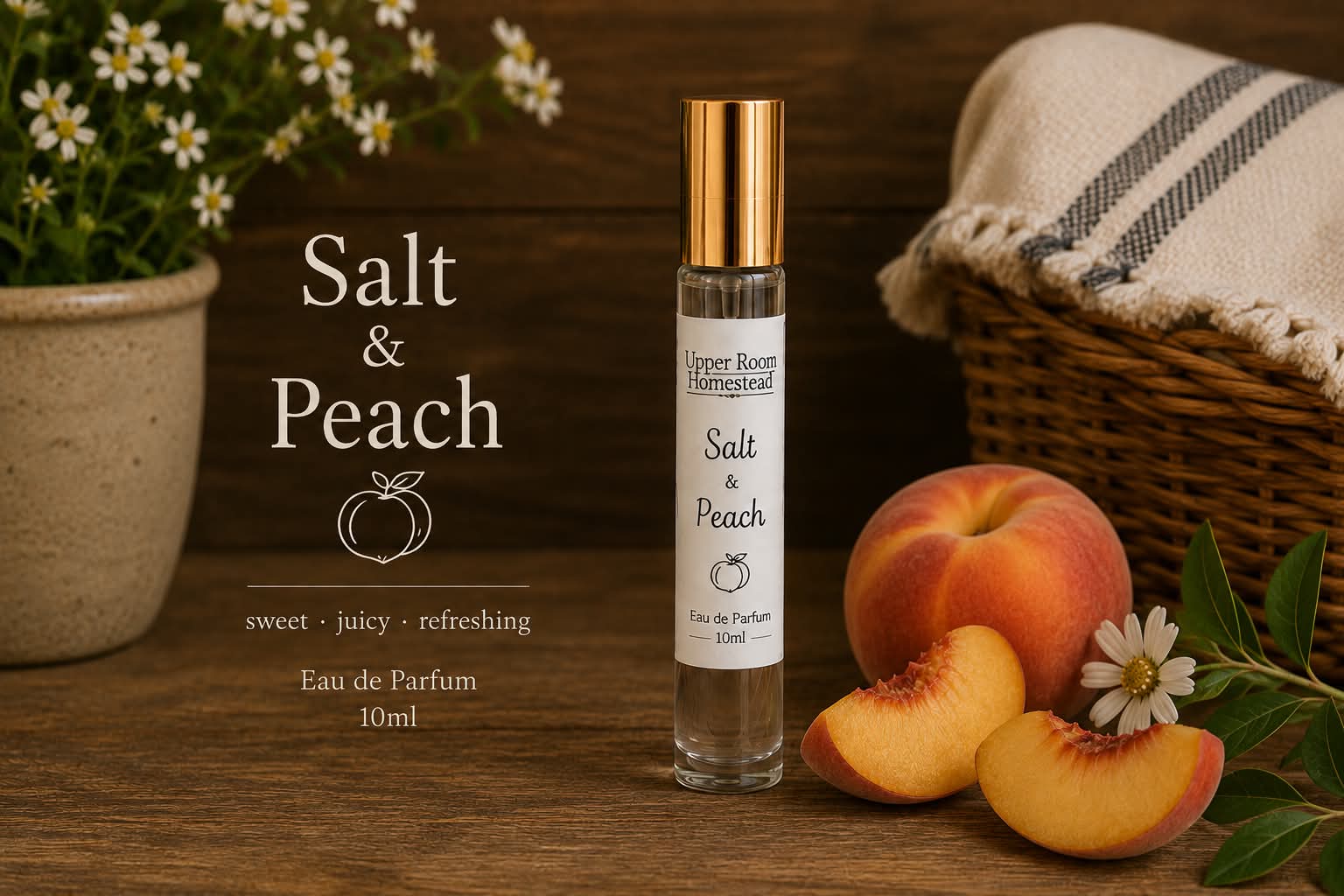 Salt & Peach Perfume