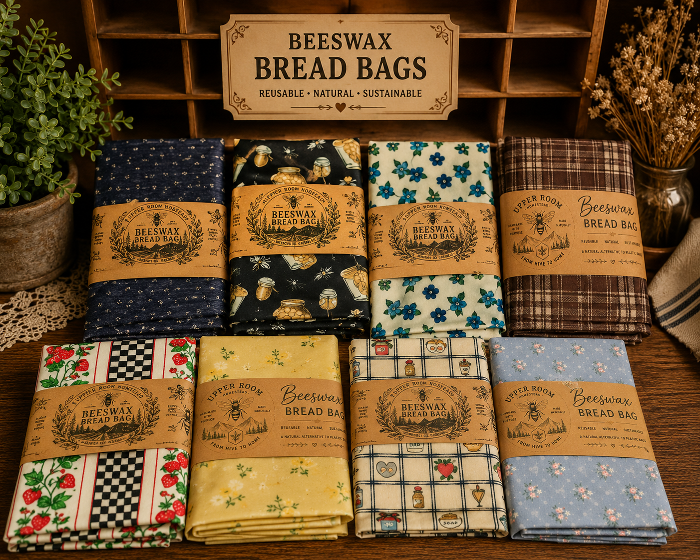 Beeswax Bread Bag